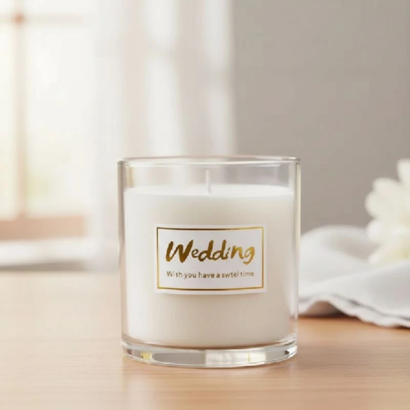 Candle Bottle Label