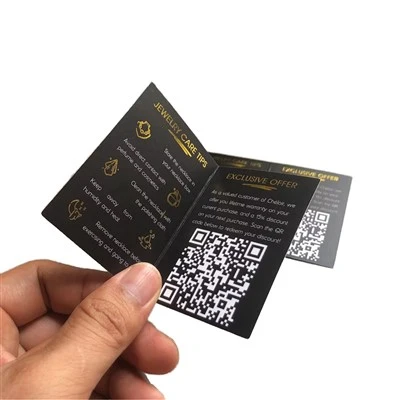 Cardiau Busnes Cod QR